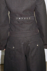 SASHIKO-ORI BALLOON SHORTS