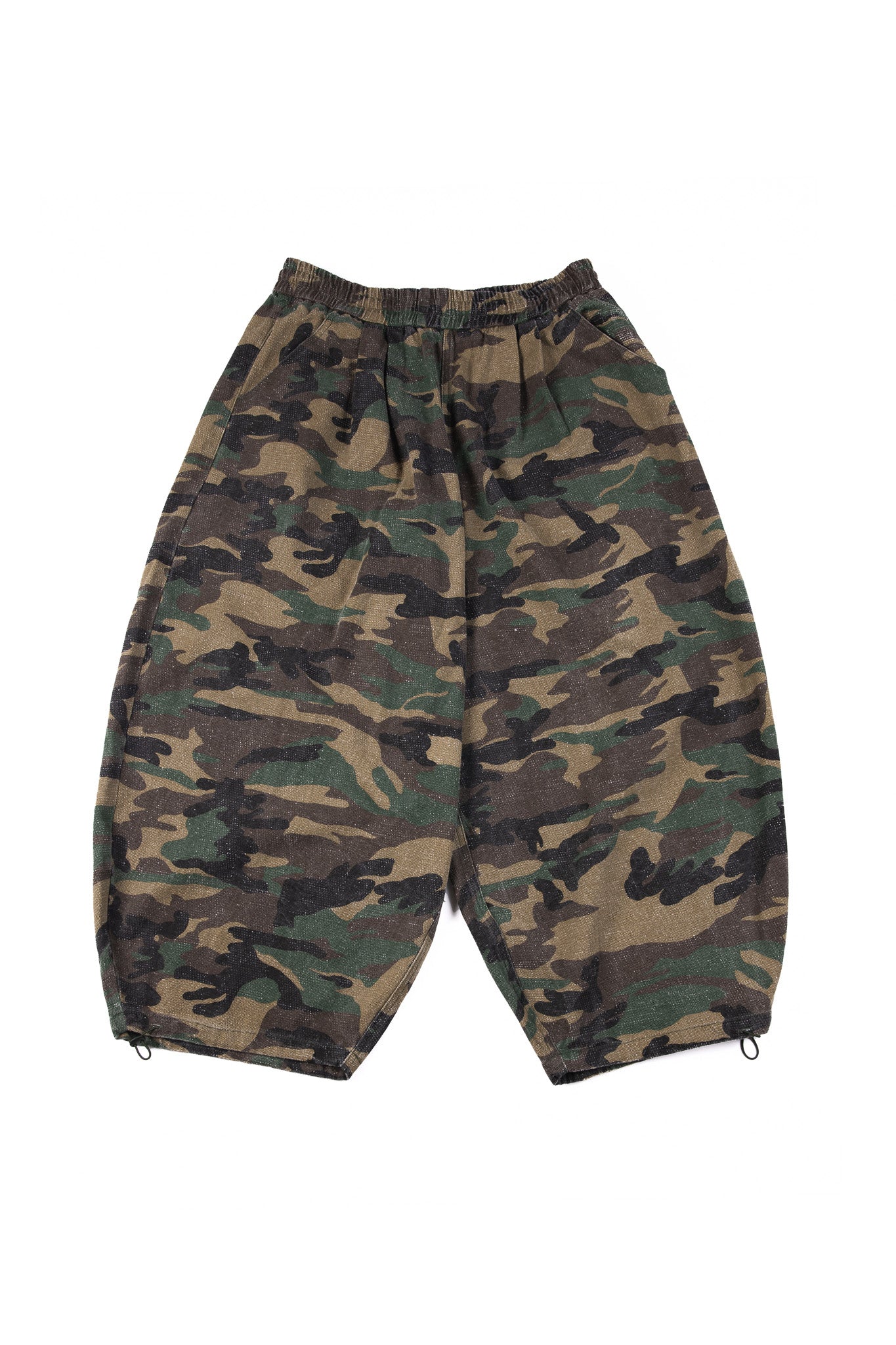 CAMO BALLOON PANTS