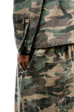 CAMO BALLOON SHORTS