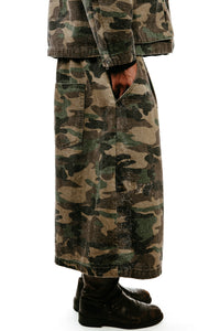 CAMO BALLOON SHORTS