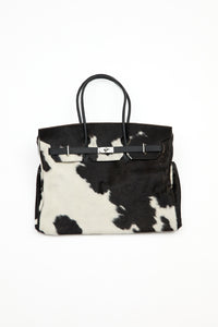 PONYHAIR TRAVEL BAG - PINTO (PRE-ORDER)