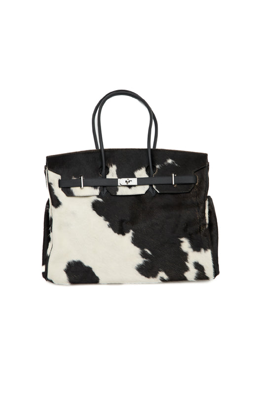 PONYHAIR TRAVEL BAG - PINTO (PRE-ORDER)