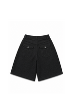 SASHIKO-ORI BALLOON SHORTS