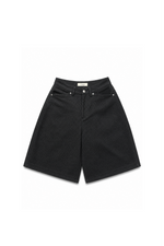 SASHIKO-ORI BALLOON SHORTS